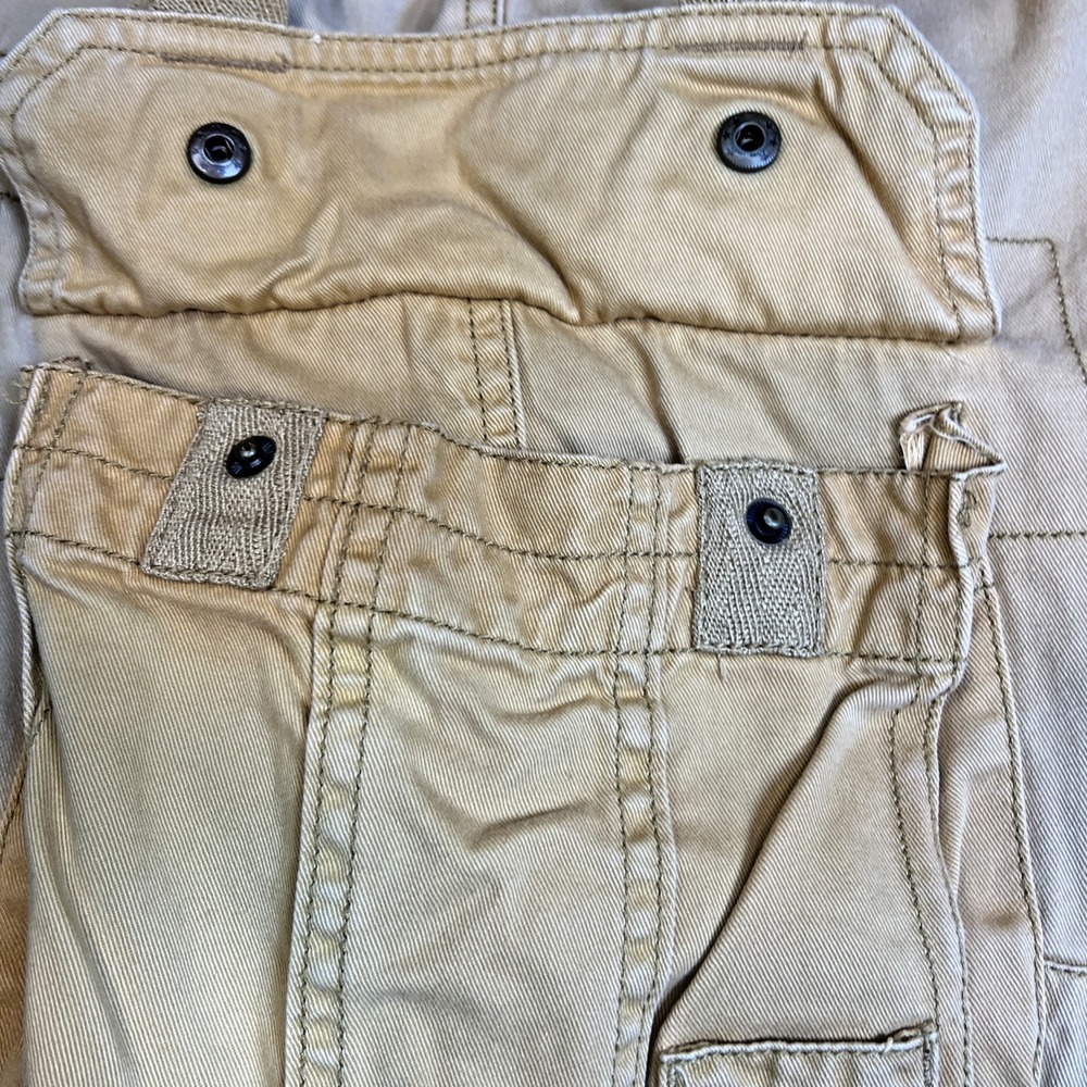Vtg Y2K Quiksilver Division 55 Cargo Shorts 30 Two Tone Enzyme Wash Surf Skate - Picture 9 of 16